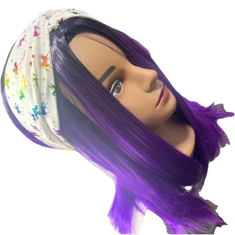Rainbow Unicorn Twist Headband Hair Accessory ,stretchy From Claire’s